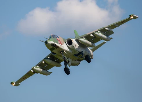 Самолет упал в безлюдной местности.