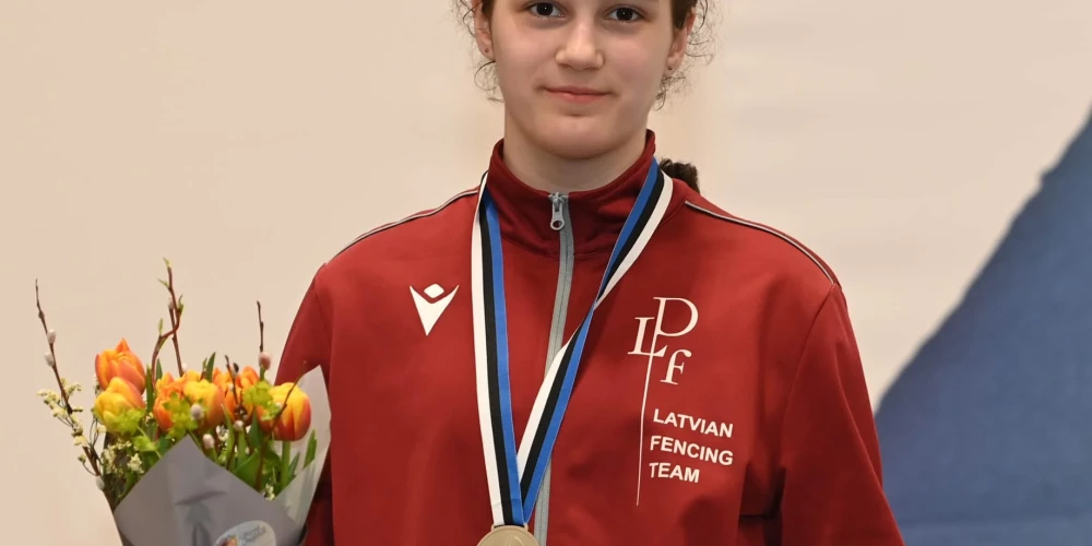 Paukotāja Sofija Prošina izcīna sudrabu U-17 Eiropas čempionātā