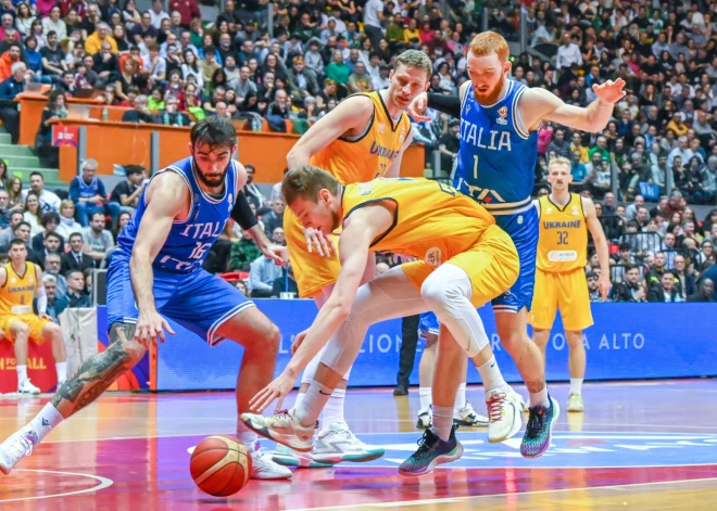 Bagatska vadītā Ukrainas vīriešu basketbola izlase nekvalificējas PK finālturnīram