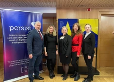 Projekta "Persist" Latvijas pārstāvju grupa tikšanās laikā Madridē, Spānijā.