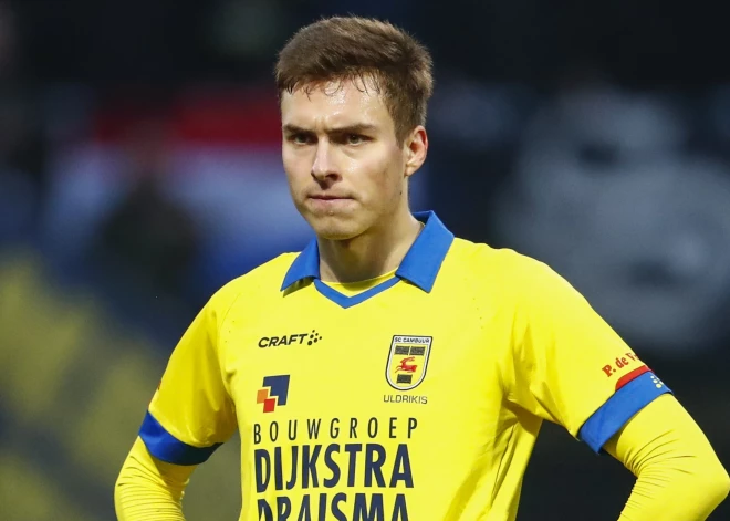 Uldriķim un "Cambuur" vēl viens zaudējums Nīderlandes čempionātā