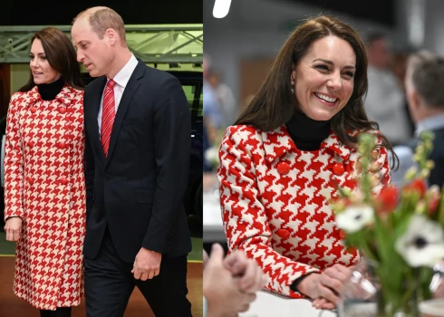 Принцесса Кэтрин побывала на матче регби: жена принца Уильяма выбрала пальто, которое надевала не раз