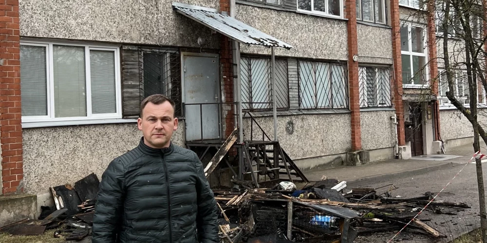  Андрис Турциньш бросился на помощь людям в горящем доме