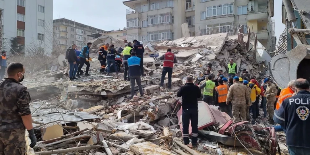 Землетрясение произошло в турецком городе Малатья. (Фото: AFP/Scanpix)