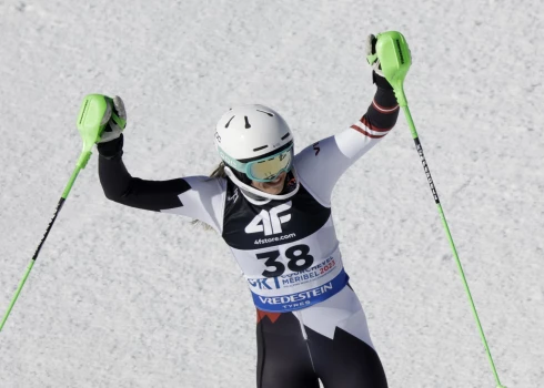 Latvijas kalnu slēpotāja Ģērmane triumfē Afganistānas čempionātā