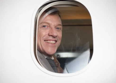 Пассажиры airBaltic стали свидетелями невероятного зрелища