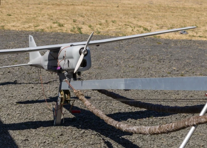 В Подмосковье рядом со станцией "Газпрома" упал беспилотник