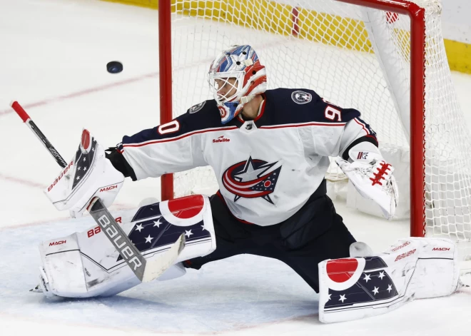 Merzļikinam rezultatīva piespēle "Blue Jackets" uzvarā pār Girgensona "Sabres"