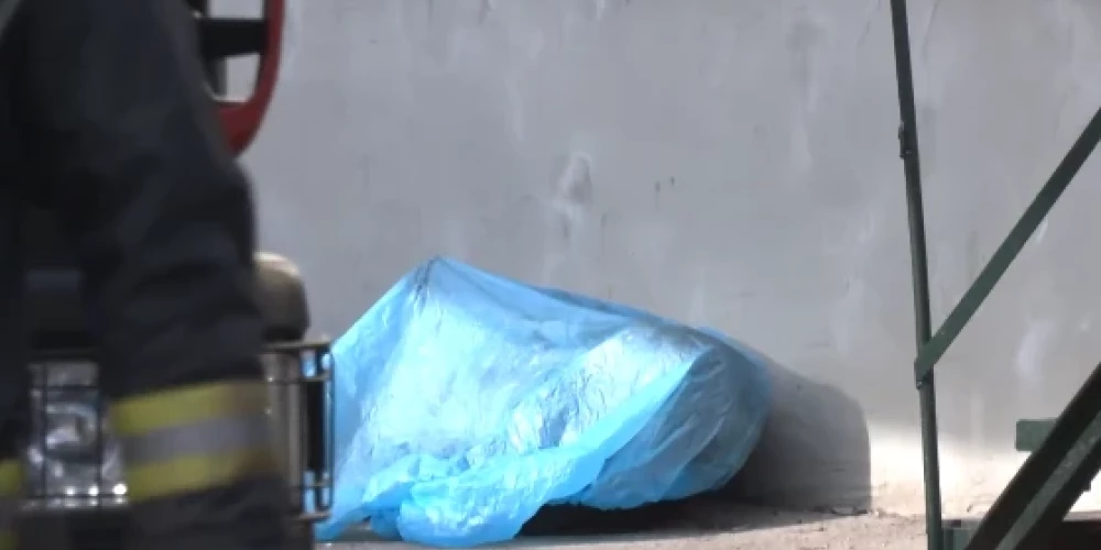 Останки мужчины, который погиб в пожаре