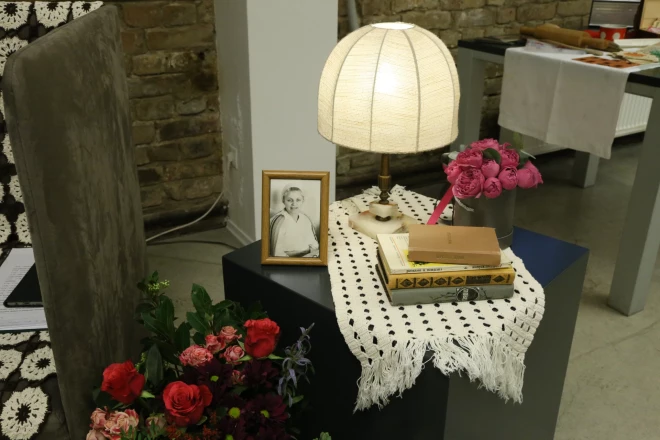 Grāmatas atvēršanas svētkos.