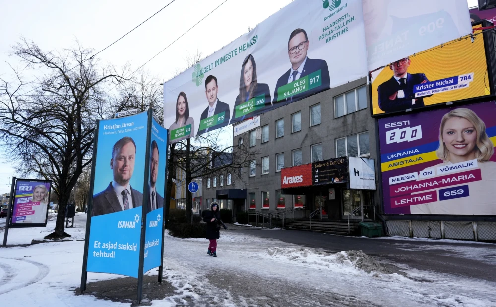 Estonians will elect a parliament on Sunday  Jauns.lv