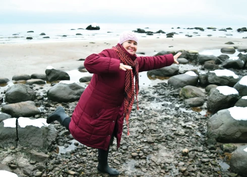 “Jūra ir kaut kas īpašs. Man kā stiprai kurzemniecei, kura nav lībiete, tā ir svarīga,” saka Maija Laukmane.