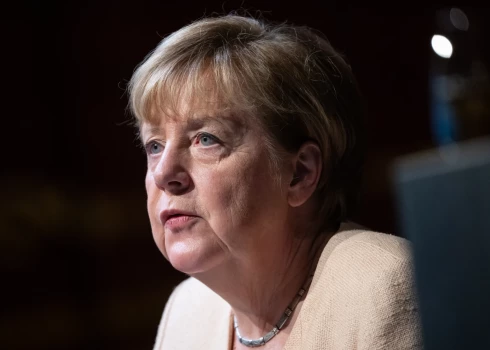 Vācijas bijusī kanclere Angela Merkele.