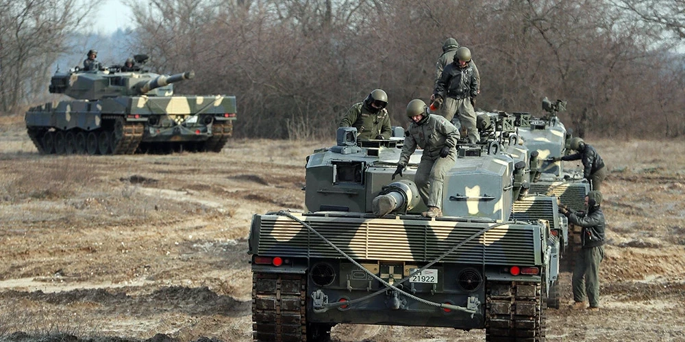 Vācijas ieroču ražotājs "Rheinmetall" vēlas Ukrainā būvēt tanku rūpnīcu