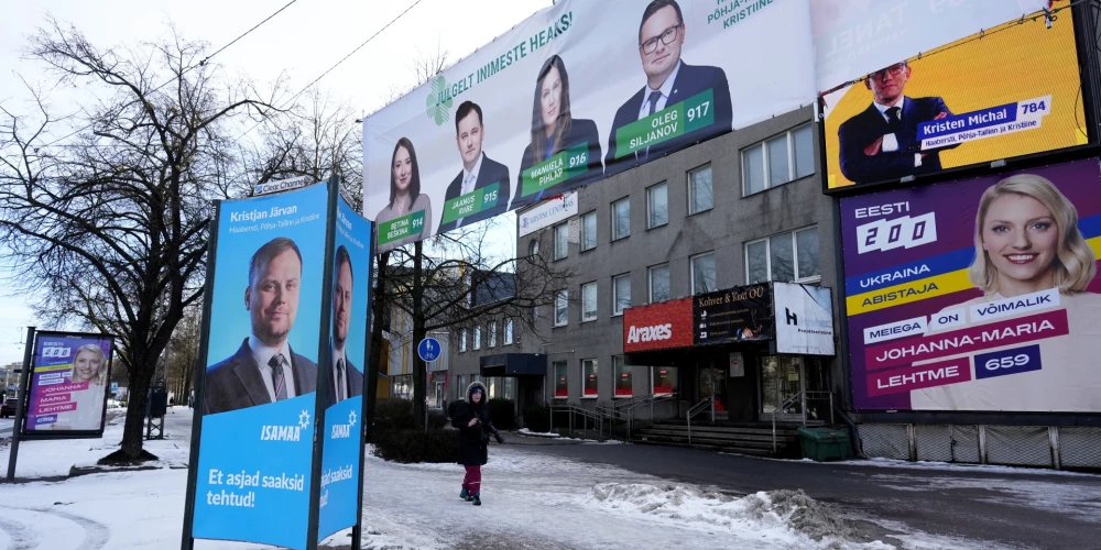 Igaunijā šodien notiek parlamenta vēlēšanas, Lietuvā - vēlē pašvaldības