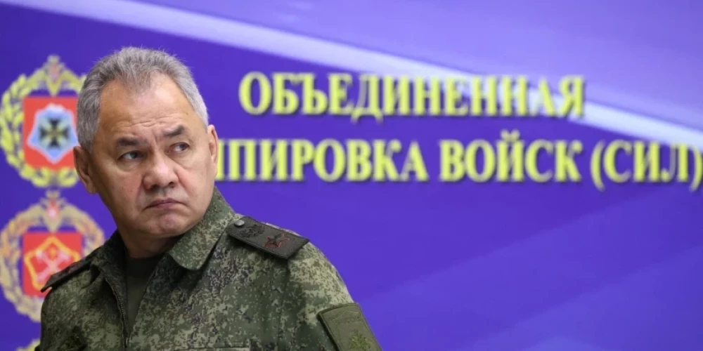 Krievijas militārajā vadībā briest konflikts Šoigu rīcības dēļ