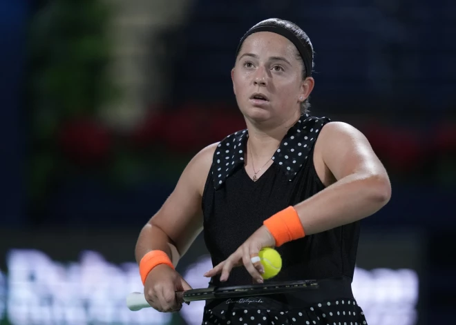 Latvijas tenisa pirmais numurs Aļona Ostapenko.