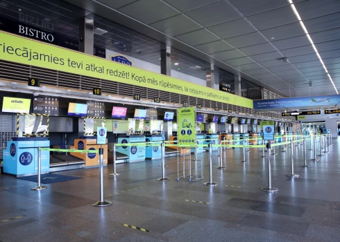 Пассажиропоток в рижском аэропорту вырос на 62,5%