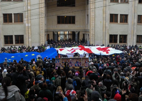 Протесты в Тбилиси