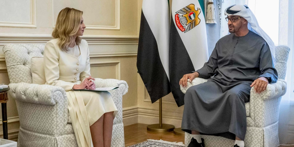 Zelenska sieva apmeklēja Apvienotos Arābu Emirātus, lai atzīmētu Starptautisko sieviešu dienu
