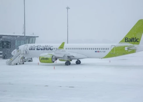 В аэропорту Rīga произошла авария с самолетом airBaltic