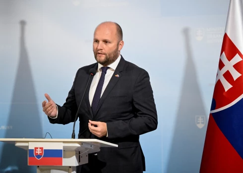 Slovākijas aizsardzības ministrs Jaroslavs Nadjs.