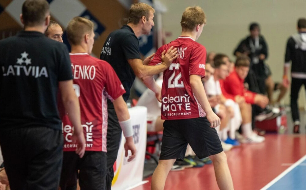 Latvijas vīriešu handbola izlase EČ kvalifikācijas mačā zaudē Itālijai
