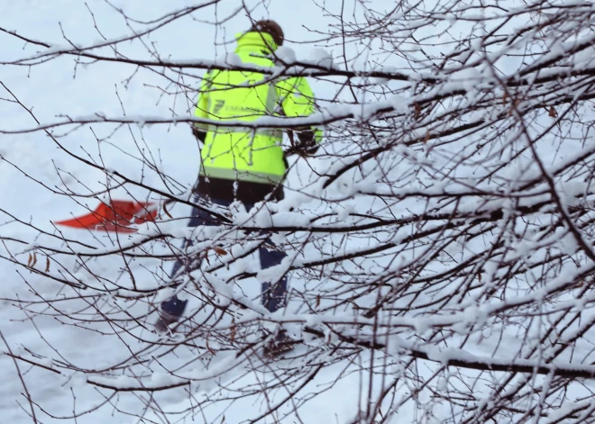 Rīgu pārklājusi biezākā sniega sega kopš decembra