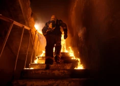 Один из пожаров в Латвии закончился трагедией