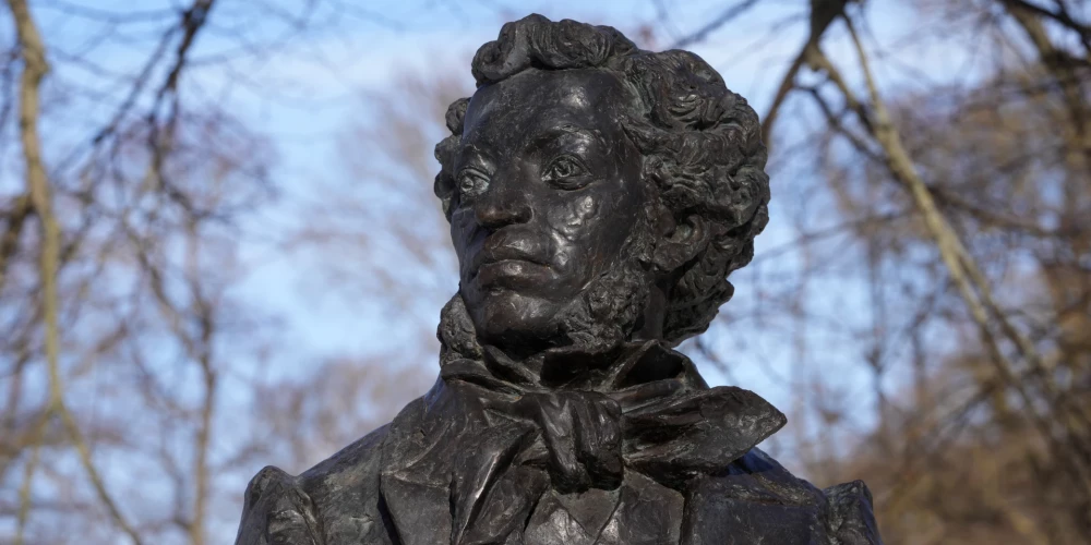 Памятник А.С. Пушкину в Риге