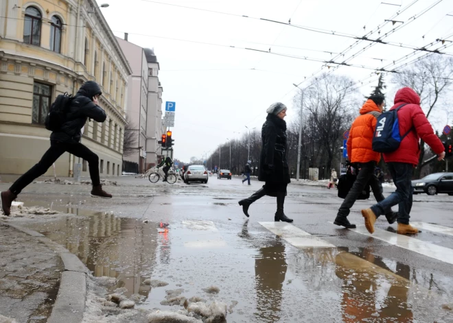 В понедельник ожидаются осадки