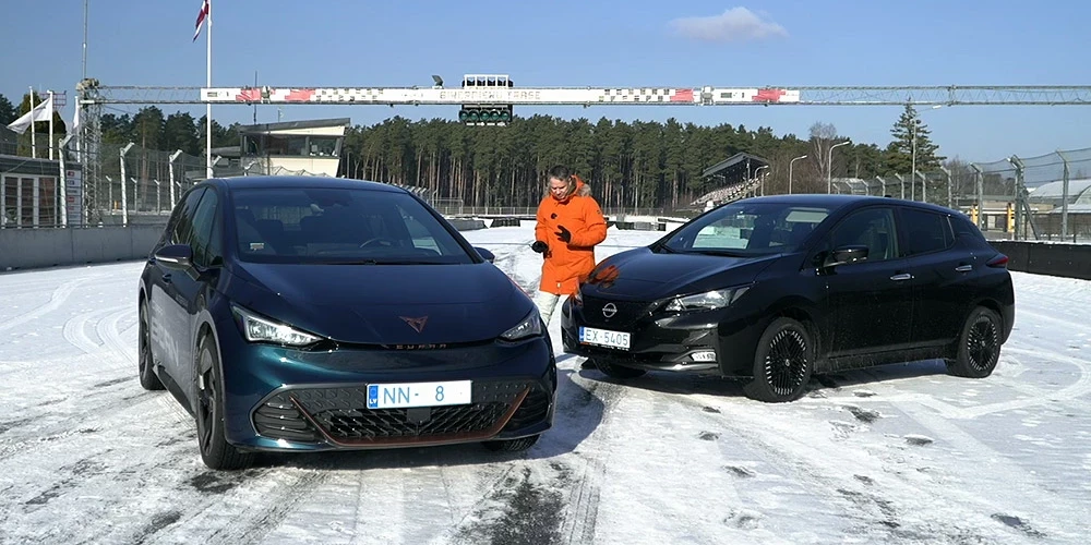 Kas tad īsti ir labāks - "Cupra Born" vai pragmatiskais "Nissan Leaf"?