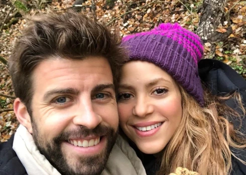 Žerārs Pikē un Šakira.