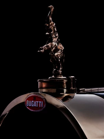 Slavenais "Bugatti" zilonis.