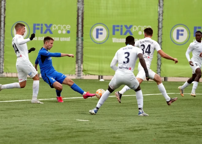 "Optibet" Latvijas futbola virslīgas spēle, kurā tiekas futbola klubs "Rīga" ar RFS "Mežaparks SV" stadionā.