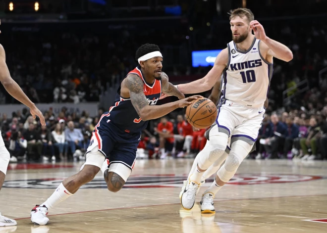 Porziņģis saslimis; viņa "Wizards" tikmēr zaudē lietuvieša Saboņa pārstāvētajam "Kings"