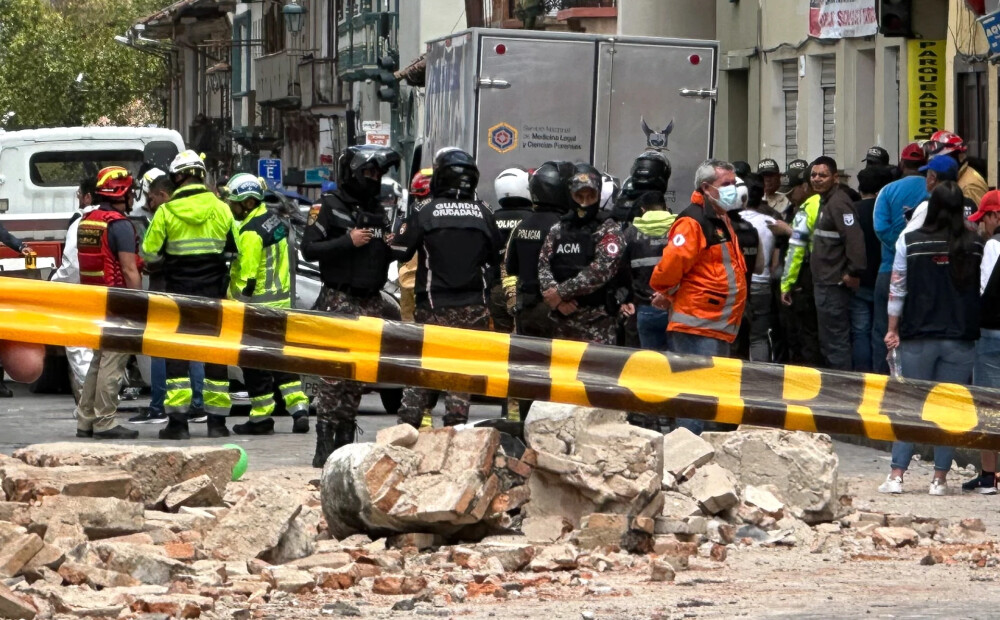 Zemestrīcē Ekvadorā un Peru gājuši bojā vismaz 15 cilvēki
