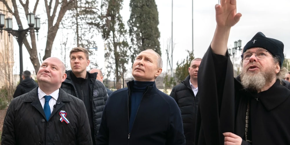 Владимир Путин в Севастополе 18 марта