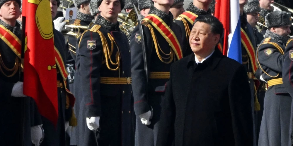 Глава КНР Си Цзиньпин прибыл в Москву на переговоры с Путиным