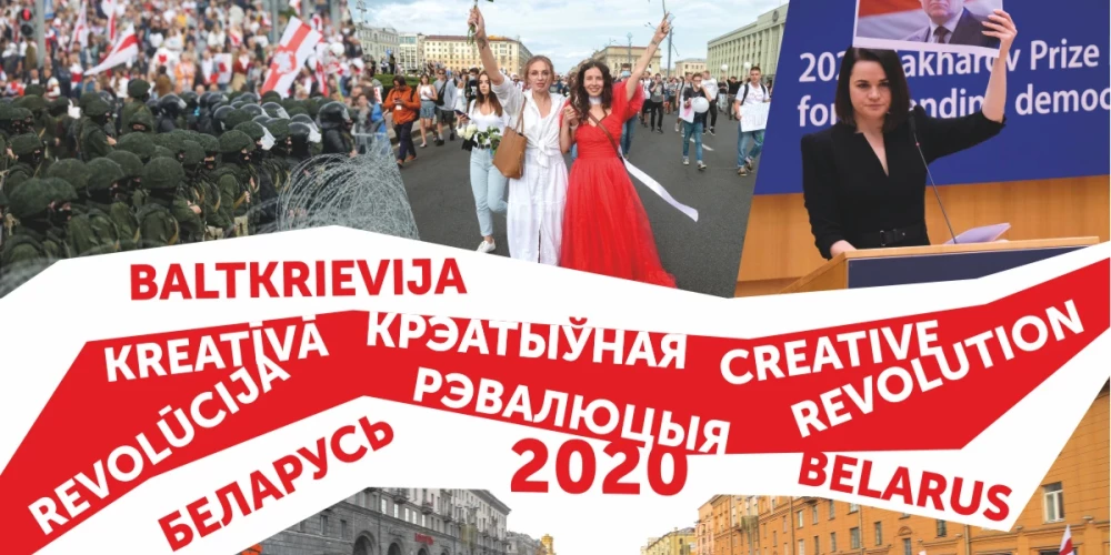 Jūrmalā atklāj Baltkrievijas 2020. gada revolūcijai veltītu izstādi