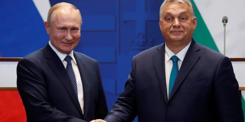 Президент России Владимир Путин и премьер-министр Венгрии Виктор Орбан в 2019 году (Фото: REUTERS/SCANPIX)