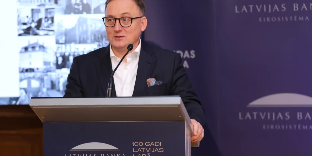 Президент Банка Латвии Мартиньш Казакс