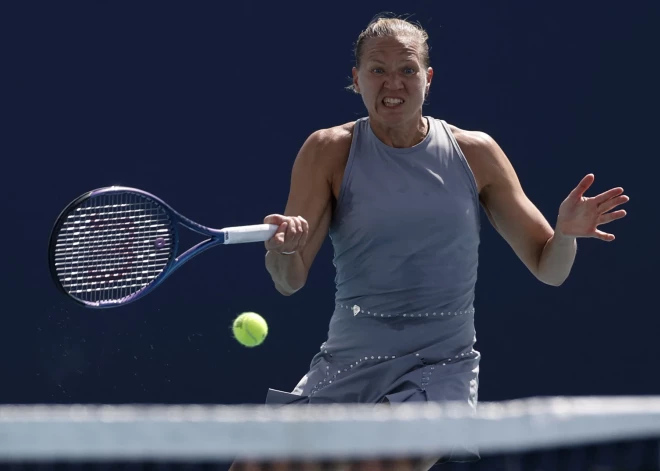 Igauniete Kanepi zaudē šīs sezonas garākajā WTA tenisa mačā