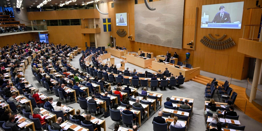 Zviedrijas parlaments nobalso par valsts pievienošanos NATO