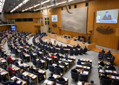 Парламент Швеции голосует за вступление страны в НАТО. (Фото: AFP/Scanpix)