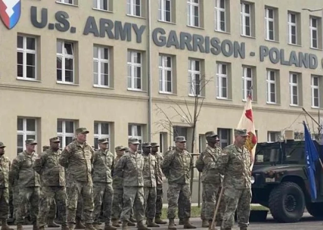 Polijā atklāts pirmais ASV pastāvīgais garnizons