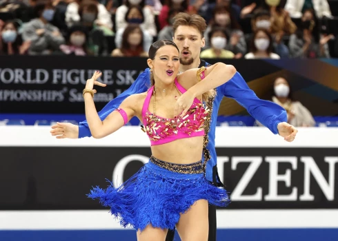 Latvijas pāris Ipolito/Rasels dejās uz ledus pasaules čempionātā izcīna 27. vietu