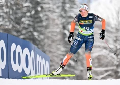 Eidukai un francūzietei Kentēnai Pasaules kausa posmā distanču slēpošanā 13.vieta komandu sprinta kvalifikācijā