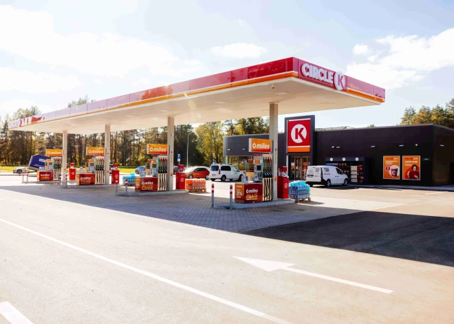В двух городах Латвии закроют заправки Circle K