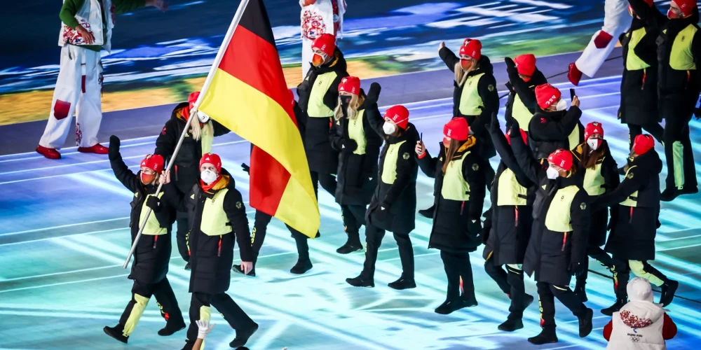 Vācija negrasās boikotēt olimpiskās spēles arī, ja atļaus piedalīties Krievijas un Baltkrievijas sportistiem